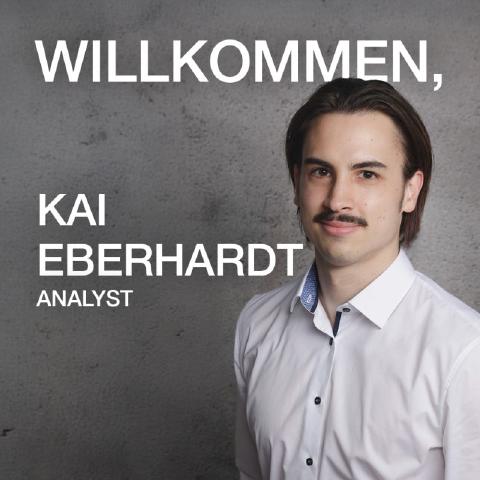 Herzlich willkommen, Kai Eberhardt!